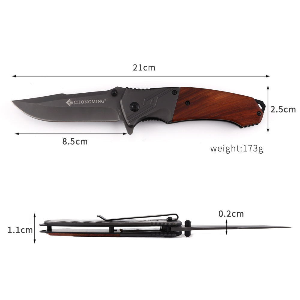 Price US$ 9.56 High Quality Best Sellers Wood Handle Handmade Outdoor Survival Pocket Camping Folding Knife Buy On Alfknives.com