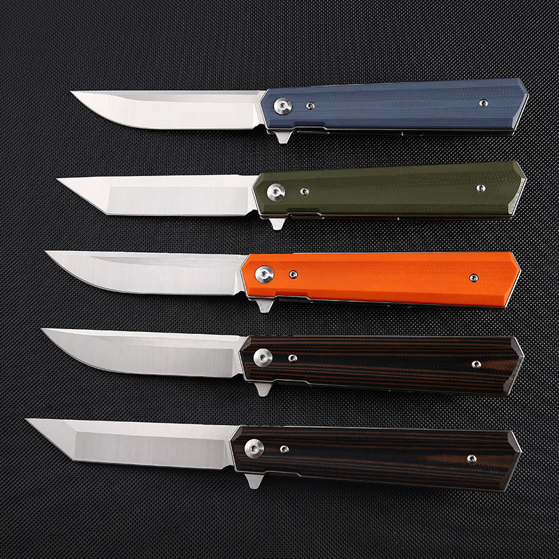 Price US$ 14.18 High Quality Folding Knife D2 Steel Blade Flipper Tactical Camping Survival Pocket Outdoor Knives With Four Color Buy On Alfknives.com