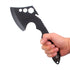 High quality stainless steel blade wood handle multi-function survival camping axe