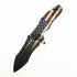 High quality 3D printing stainless steel folding outdoor tactical survival knife with Rope cutter