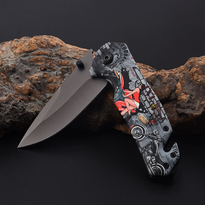 Price US$ 10 High Quality Accessories Women Fashion Lady Design Handmade Forged Folding Hunting Survival Outdoor Titanium Self Defense Knife Buy On Alfknives.com