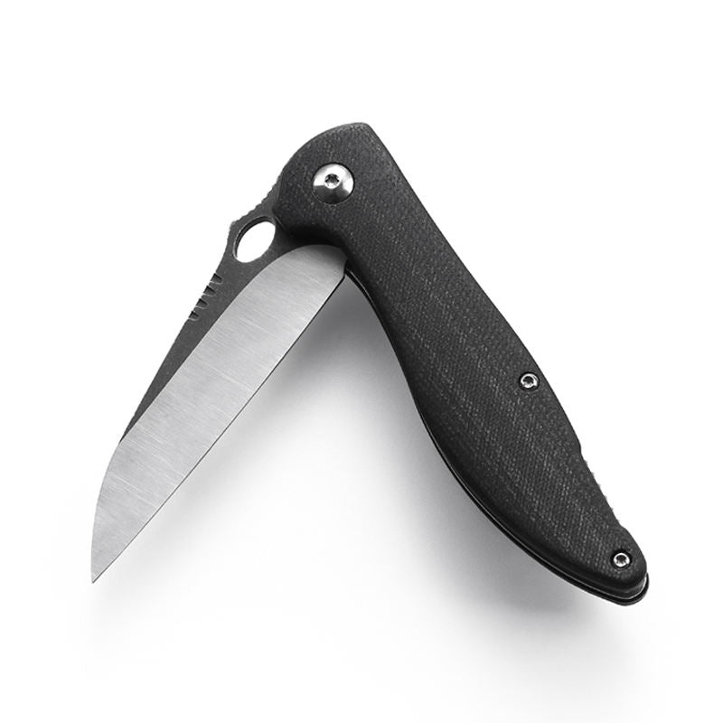 Price US$ 12.35 High Quality Outdoor Hand Tools Black Portable Small Tactical Knife Camping Folding Survival Knife With G10 Handle Buy On Alfknives.com