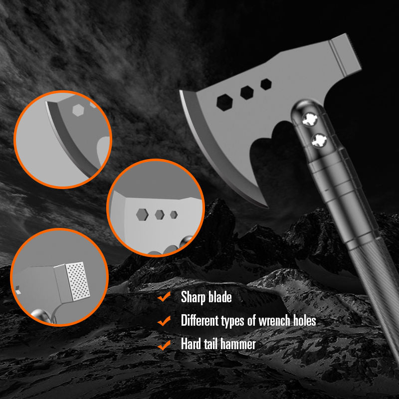 Price US$ 28.3 High Quality Adjustable Survival Shovel Axe Hammer Combos Kit Multitool Shovel Set For Camping Hiking Buy On Alfknives.com