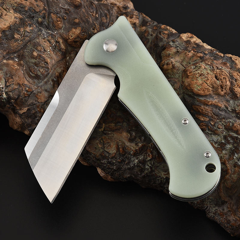 Price US$ 13.8 High Quality Outdoor Blade Combat No Logo Hunting Folding G10 D2 Steel Knife Buy On Alfknives.com