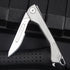 Price US$ 17.72 High Quality Mini Utility Pocket Knife Carbon Steel Blade Titanium Alloy Handle Multitool Pocket Knives Portable Camping Replaceable Knife Buy On Alfknives.com