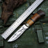 Price US$ 13.16 High Quality Outdoor Knife Corrosion Pattern Fixed Blade Hunting Tactical Survival Sour Wood Handle Knife Buy On Alfknives.com