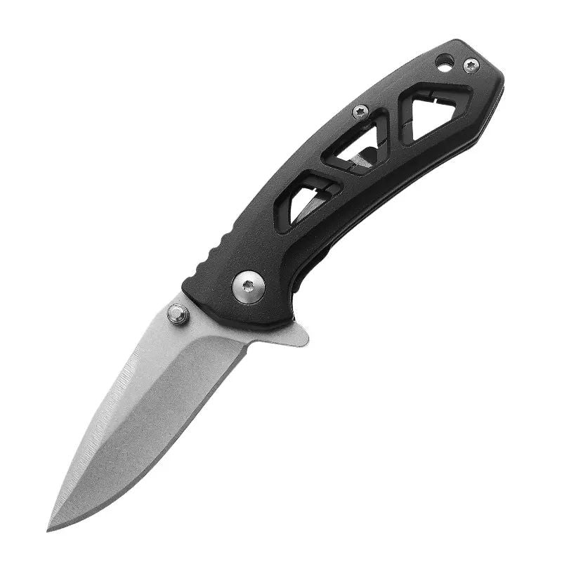 High quality G10 handle outdoor camping survival pocket folding bowie rescue G10 knife