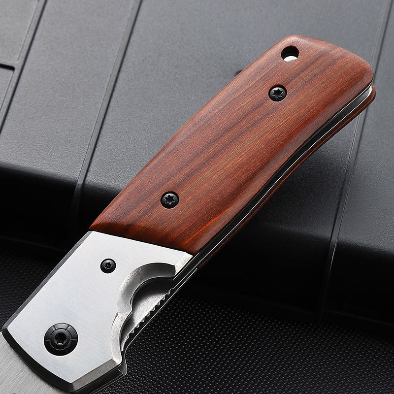 Price US$ 10.24 High Quality Hongrui Industry High End Outdoor Camping Hunting Knife Folding Pocket Knives Wood Knife Hunting With Eva Package Gift Box Buy On Alfknives.com