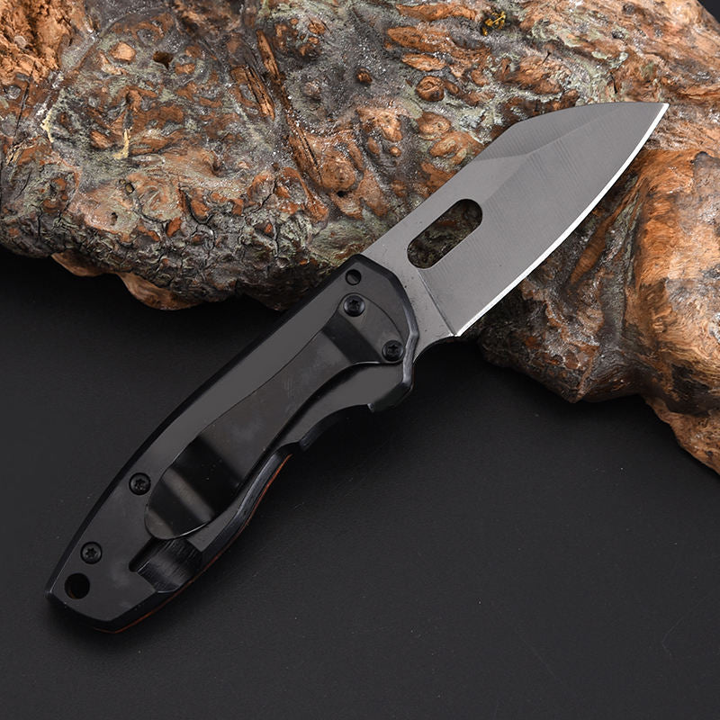 Price US$ 9.43 High Quality Assisted Open Custom Engraved Gift Edc Small Pocket Knife Wood Handle Buy On Alfknives.com