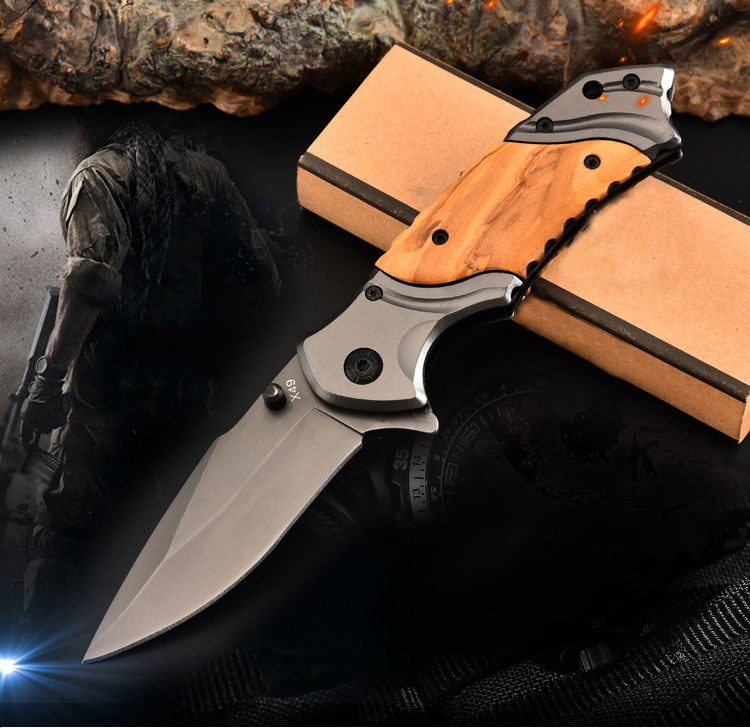 Price US$ 9.78 High Quality Amazon S Best Selling 3Cr13 Stainless Steel And Wood Handle Folding Knife Hunting Camping Backpack Survival Pocket Knife X49 Buy On Alfknives.com