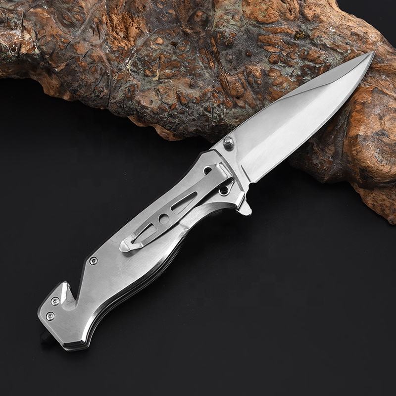 Price US$ 9.65 High Quality Wholesale Stainless Steel Blade Outdoor Tactical Rescue Survival Multi Pocket Knife With G10 And Aluminum Handle Buy On Alfknives.com