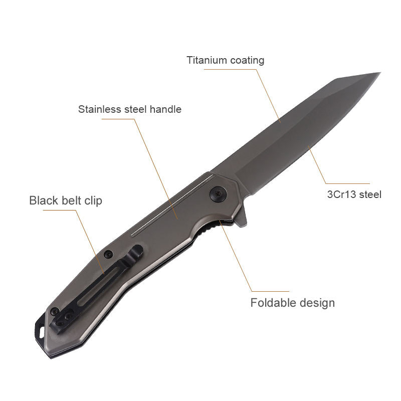 Price US$ 10 High Quality Hot Selling Outdoor Camping Folding Pocket Hunting Survival Tactical Stainless Steel Blanks Knife Buy On Alfknives.com