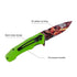 Price US$ 9.73 High Quality New Arrival Glow In The Dark Pocket Knife Natural Brighten Handle Camping Knife Shining Outdoor Hunting Luminous Folding Knife Buy On Alfknives.com