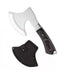 Hot selling stainless steel wooden handle tactical camping  axe survival hand Axe