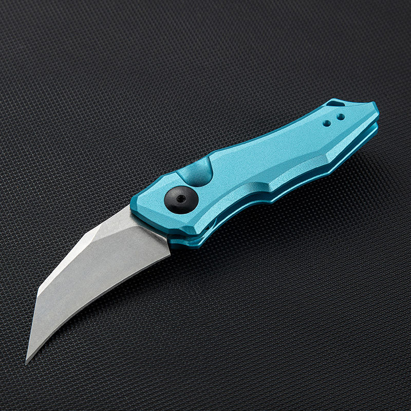 Price US$ 20 High Quality Self Defense Products 7350 Tactical Survival Outdoor Edc Camp Utility Cutter 9Cr13Mov Folding Knife Keychain Buy On Alfknives.com