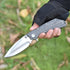 Price US$ 51.2 High Quality High Class Titanium Steel Outdoor Custom Folding Hunting Handmade Hunting Knife Buy On Alfknives.com