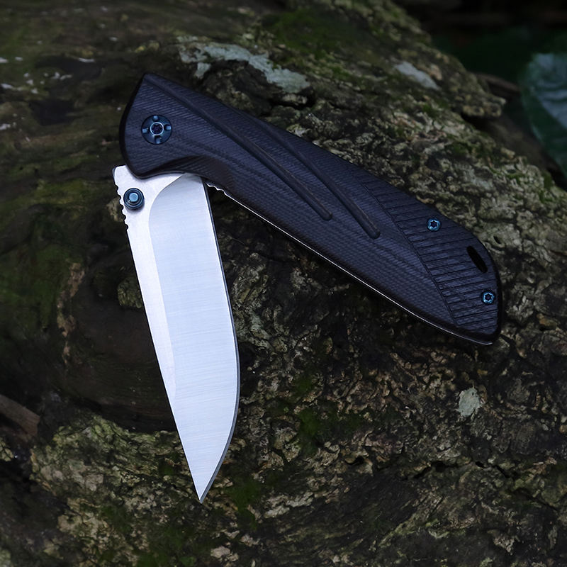 Price US$ 13.26 High Quality G10 Handle Material Steel Folding Camping Outdoor Hunting Survival Pocket Knife For Man Protection Buy On Alfknives.com