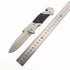 High quality stainless steel folding outdoor camping knife with Cut the rope device