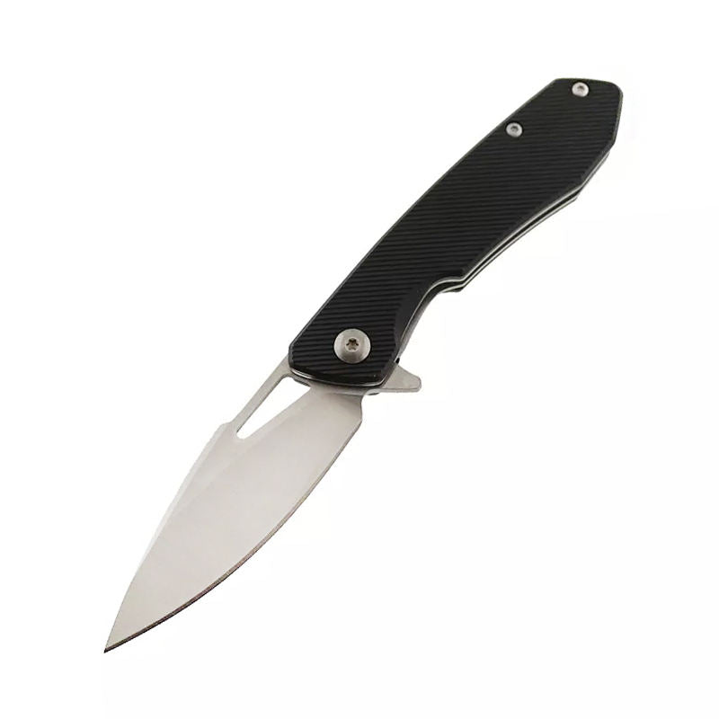 High quality G10 handle folding pocket knife outdoor survival camping knives