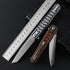 Price US$ 14.82 High Quality Hot Selling Fish Bone Pattern Colored G10 Handle D2 Blade Outdoor Portable Folding Knife With Back Clip Buy On Alfknives.com