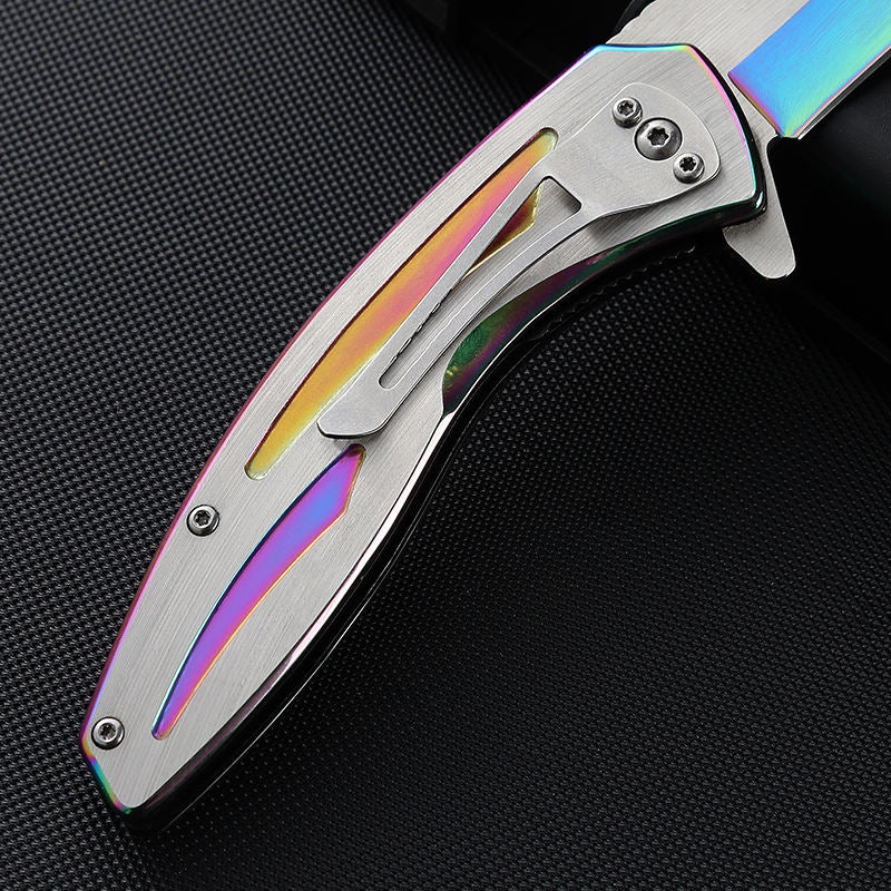 Price US$ 9.73 High Quality Trending Products 2023 Colored Titanium Treatment Csgo Camping Outdoor Survival Folding Pocket Knife Hunting Buy On Alfknives.com