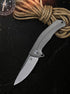 Price US$ 79.84 High Quality High End Titanium Alloy Christmas Gift D2 Blade Camping Jungle Folding Knife Stainless Steel Knife For Men Buy On Alfknives.com