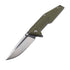 New design G10 handle pocket camping survival knife with stainless steel blade