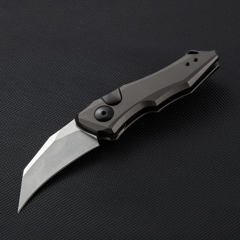 Price US$ 20 High Quality Self Defense Products 7350 Tactical Survival Outdoor Edc Camp Utility Cutter 9Cr13Mov Folding Knife Keychain Buy On Alfknives.com