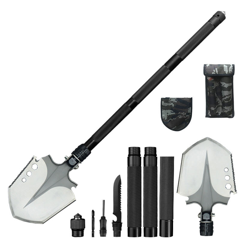 Price US$ 18.9 High Quality Multifunctional Portable Folding Shovel 77Cm Handle Length Outdoor Gardening Tools Camping Stainless Steel Survival Shovel Set Buy On Alfknives.com