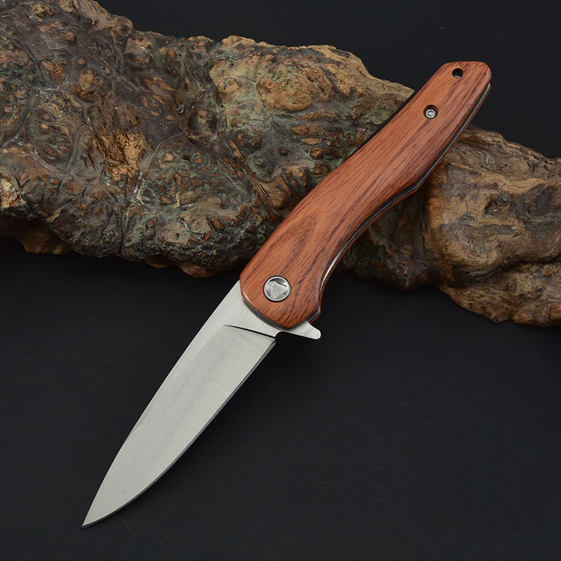 Price US$ 23.66 High Quality Good Selling Eco Friendly Products Wood Handle Ball Bearing Survival Stainless Steel Pocket Knife Folding Buy On Alfknives.com