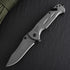 Most popular stainless steel blade aluminum handle outdoor camping folding pocket tactical knife