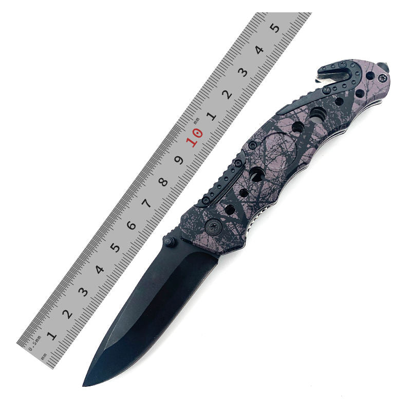 Price US$ 37.3 High Quality Factory Utility Stainless Steel Hunting Survival Pocket Folding Knife With Aluminum Handle Buy On Alfknives.com