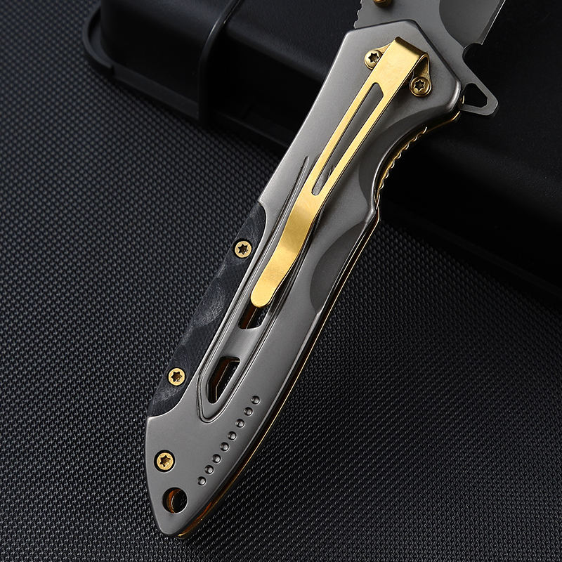 Price US$ 9.7 High Quality New Products 2023 Vg10 Pocket Folding Hunting Survival Camping Titaniums Keychain Knife Buy On Alfknives.com