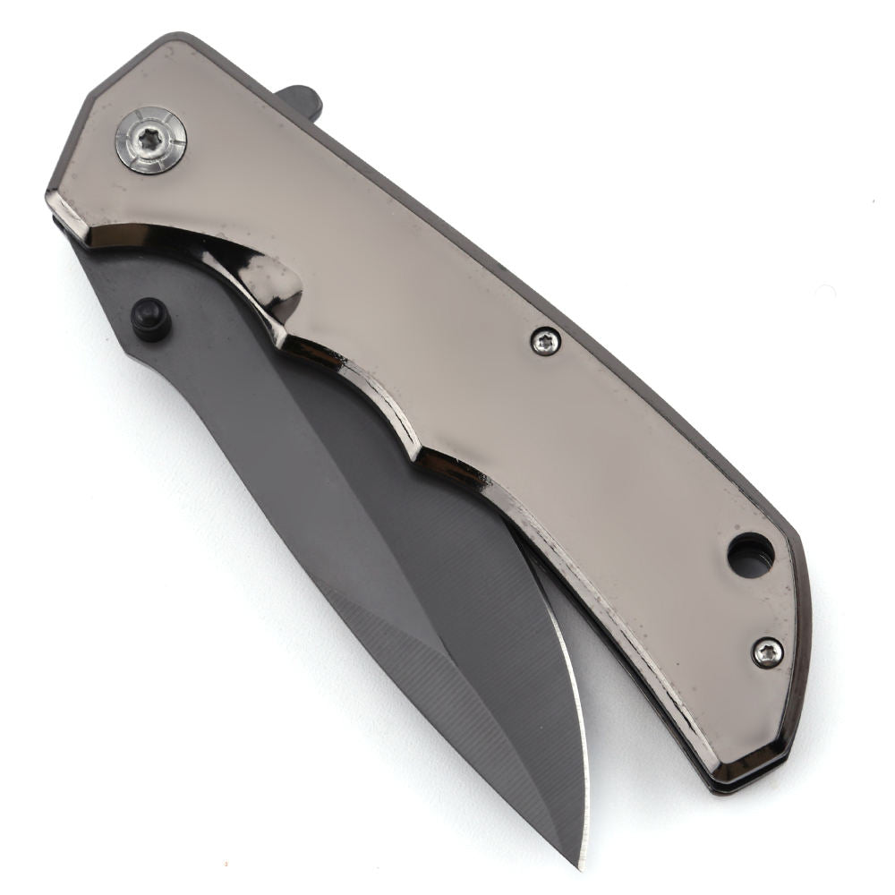 Price US$ 10.16 High Quality Taobao Official Stainless Steel Pocket Folding Survival Camping Self Defense Titanium Knife With Mirror Handle Buy On Alfknives.com