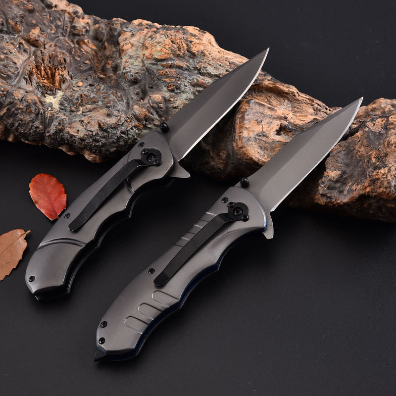 Price US$ 9.69 High Quality Self Defense Folding Tactical Knife With Titanium Surface For Hunting Survival Camping Knives Pocket Knives For Sale Buy On Alfknives.com