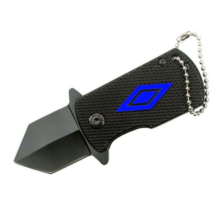 Price US$ 9.28 High Quality Aluminum Handle Small Size Folding Knife Rescue Survival Edc Mini Pocket Knife With Key Chain For Gift Best Self Defense Buy On Alfknives.com