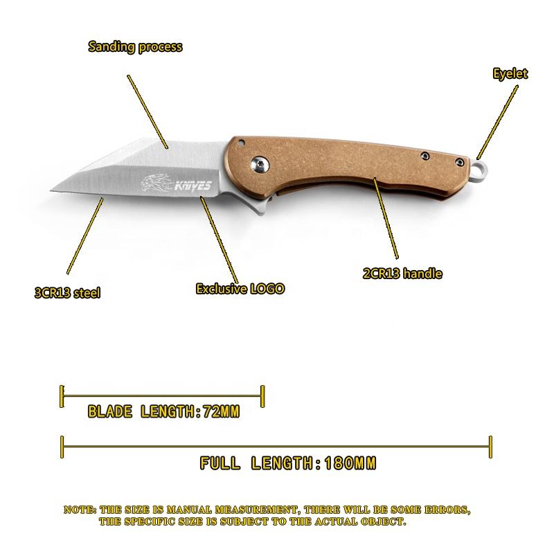 Price US$ 11.58 High Quality Stainless Steel Tanto Point Titanium Coating Pocket Knife Frame Lock Folding Blade Camping Knives Satin Polished Blade Survival Buy On Alfknives.com