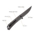 Price US$ 10 High Quality Promote Products Titanium Blade Forged Tactical Folding Pocket Knifes Survival Knife Hunting Outdoor Camping With Logo Buy On Alfknives.com