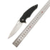 High quality G10 handle hunting survival folding G10 knife with stainless steel blade