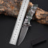 Price US$ 10.61 High Quality Outdoor Camping Tools Folding Pocket Knife Gray Titanium Coated Tactical Survival  Hunting Knives With Camouflage Handle Buy On Alfknives.com