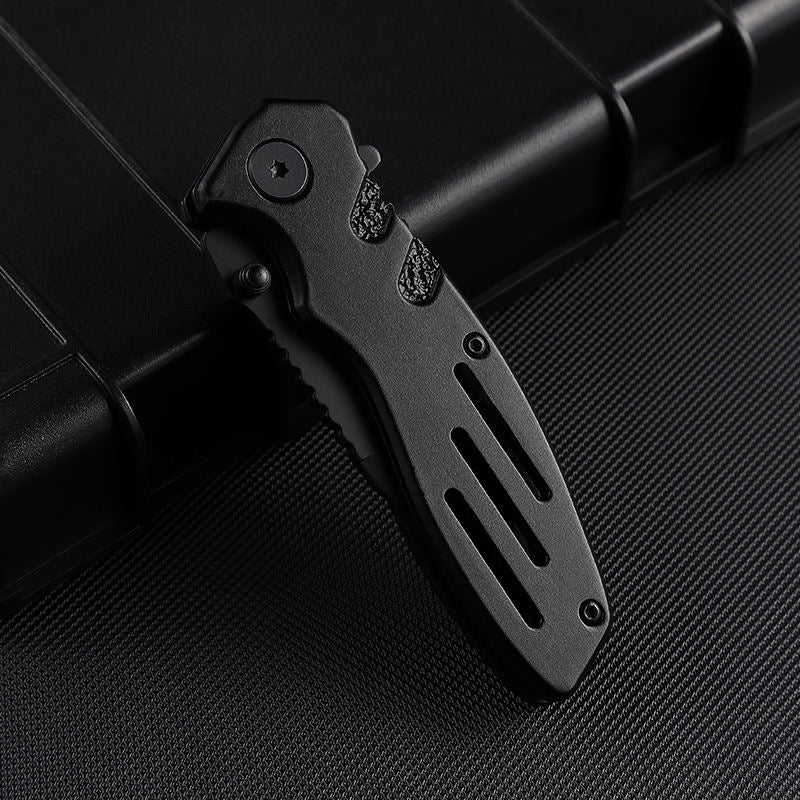 Price US$ 8.6 High Quality Wholesale Price Hot Sale Other Camping Products Pocket Knife Black Aluminum Handle Outdoor Tactical Knives Buy On Alfknives.com