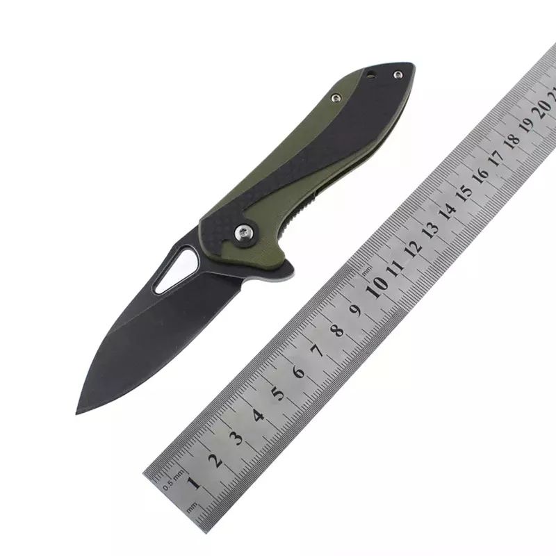 High quality 8cr stainless steel blade G10 handle folding tactical utility knives camping pocket knife