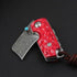 Price US$ 42.02 High Quality High Quality Mini Damascus Steel Turquoise Bovine Bone Handle Edc Folding Knife As Gift Buy On Alfknives.com