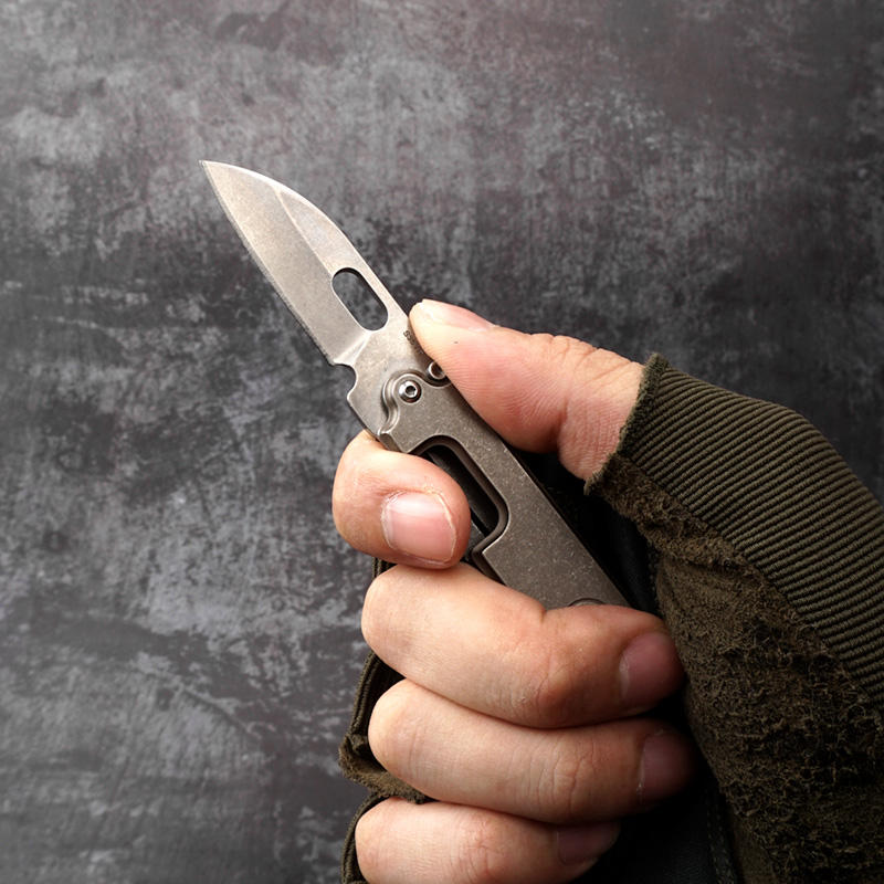 Price US$ 21.36 High Quality Mini Outdoor Folding Knife Stainless Steel Pocket Knife Stonewashed Keychain Pendant Pea Shape Knife Edc Tool Buy On Alfknives.com