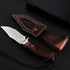 Price US$ 80 High Quality High Quality Handmade Stabilized Wood Mammoth Fossil Vg10 Steel Fixed Blade Knives Outdoor Survival Damascus Steel Hunting Knife Buy On Alfknives.com