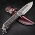 Price US$ 154.3 High Quality Hammered Damascus With Rihno Ebony Wooden Handle Fixed Blade Handmade Knife Tactical Hunting Camping Survival Outdoor Knife Buy On Alfknives.com