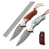 Price US$ 27.86 High Quality New High Hardness Sandalwood Handle Damascus Folding Knife Color Shell Handle Collection Gift Outdoor Knives Buy On Alfknives.com