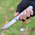 Price US$ 98.3 High Quality Titanium Alloy Handle High Hardness Outdoor Handmade Folding Camping Pocket M390 Knife Buy On Alfknives.com