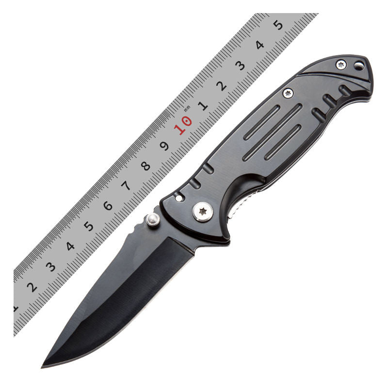 Price US$ 8.5 High Quality Manufacturers Custom Selling Black Stainless Steel Handle Pocket Folding Knife Camping Hunting Outdoor Color Box Buy On Alfknives.com