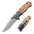 Price US$ 9.28 High Quality New Edition X50 Improved Edition Steel Head And Wood Combined Handle Outdoor Survival Camping Folding Pocket Knife Hunting Buy On Alfknives.com